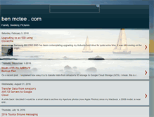Tablet Screenshot of benmctee.com